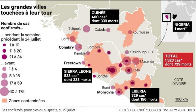 Afrique de l’Ouest : L’alerte contre le virus Ebola monte d’un cran - ảnh 1